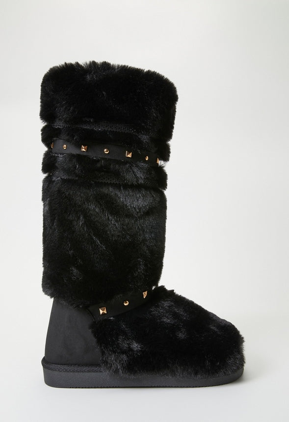 Aspen Fuzzie Boot Black Caviar