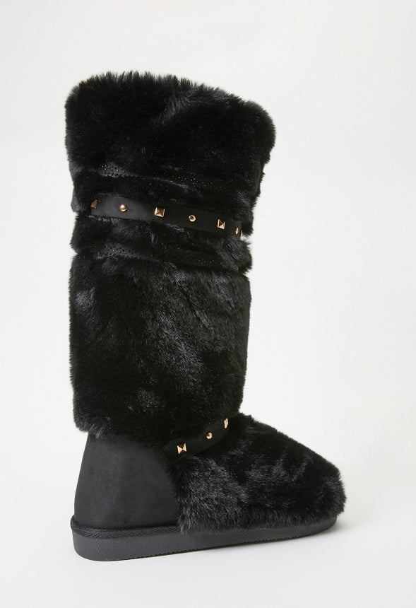 Aspen Fuzzie Boot Black Caviar