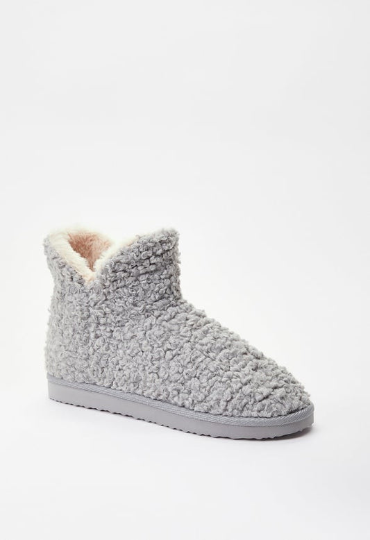 Mae Fuzzie Bootie Vapor Blue