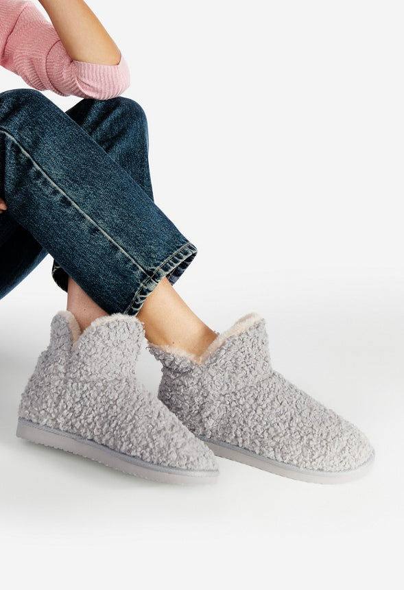 Mae Fuzzie Bootie Vapor Blue