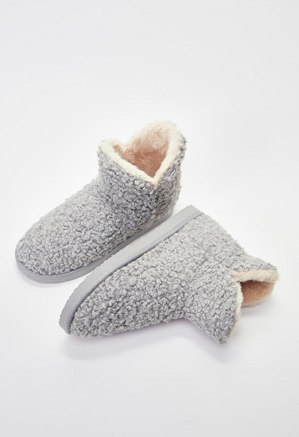 Mae Fuzzie Bootie Vapor Blue
