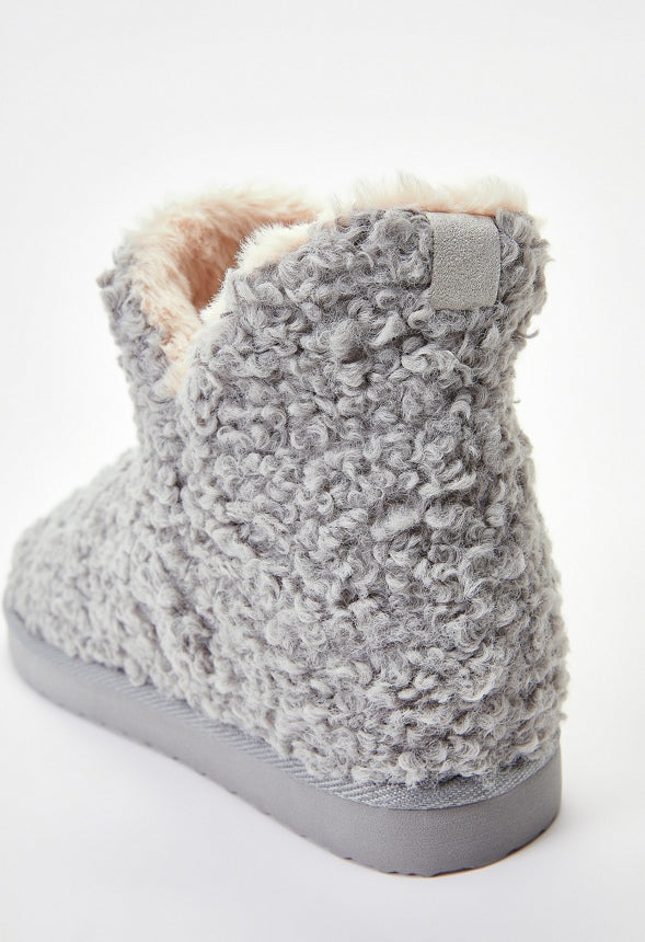 Mae Fuzzie Bootie Vapor Blue