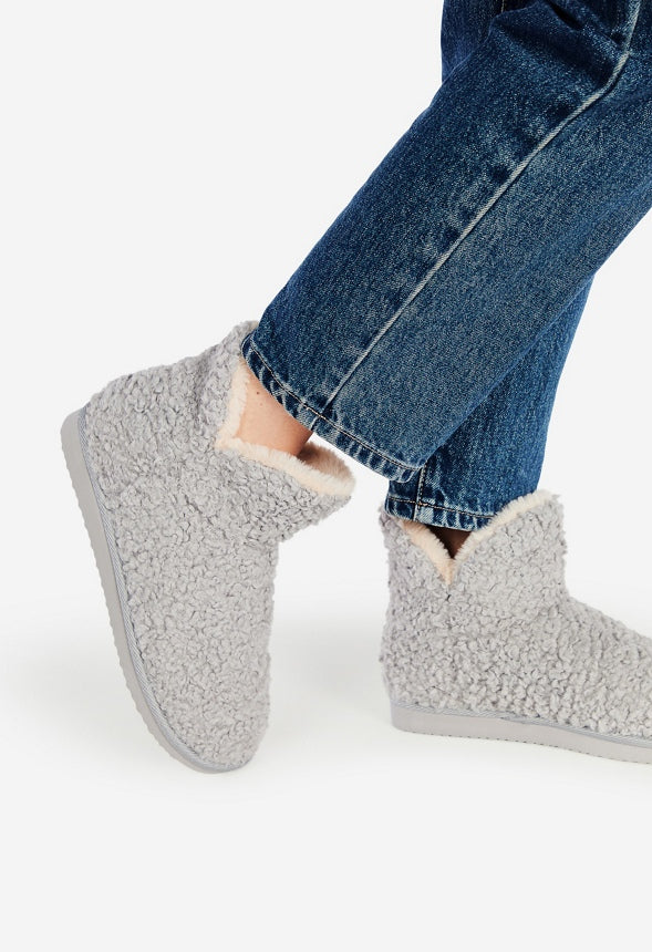 Mae Fuzzie Bootie Vapor Blue