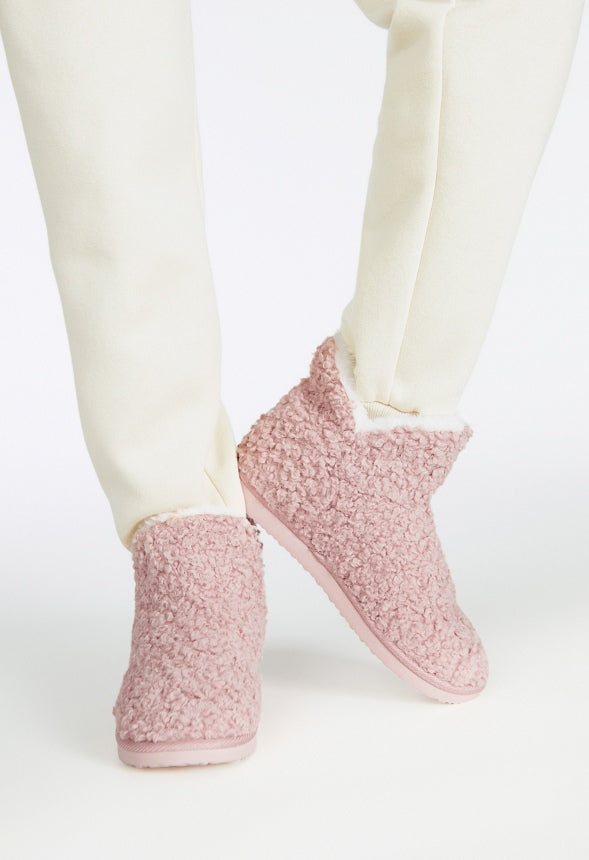 Mae Fuzzie Bootie Blush