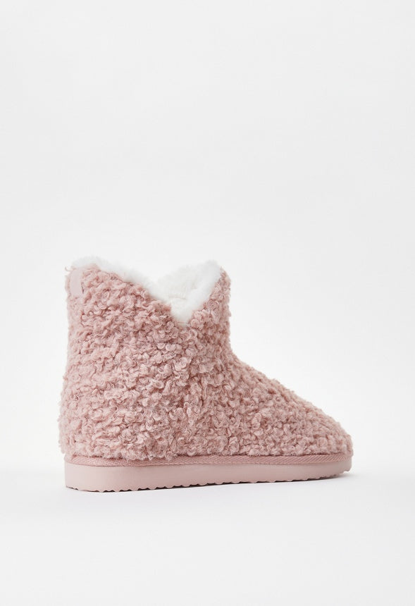 Mae Fuzzie Bootie Blush