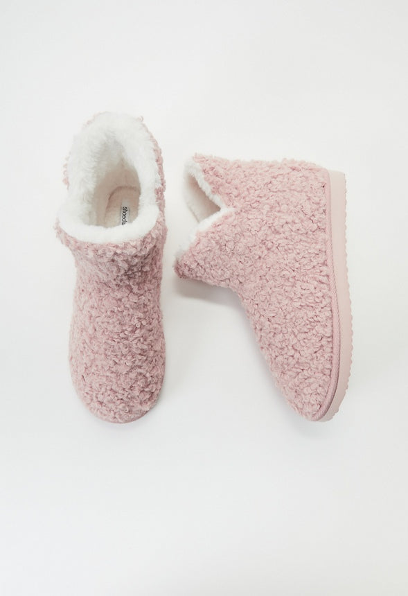 Mae Fuzzie Bootie Blush