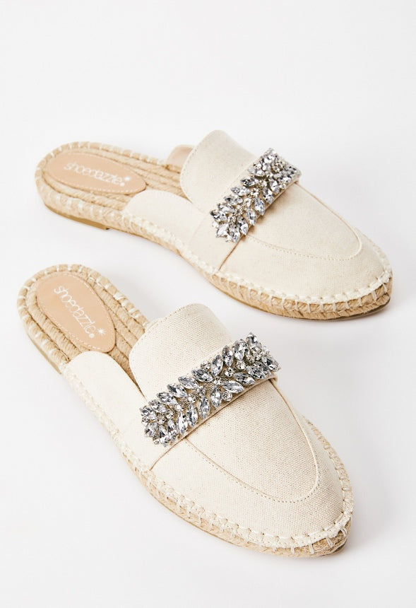 DAPHNEY SLIP ON FLAT Natural