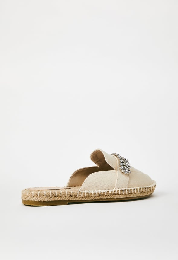 DAPHNEY SLIP ON FLAT Natural