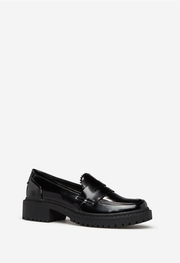 CORENA LOAFER FLAT Black