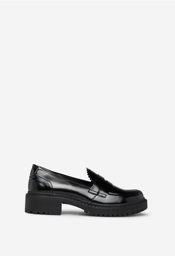 CORENA LOAFER FLAT Black