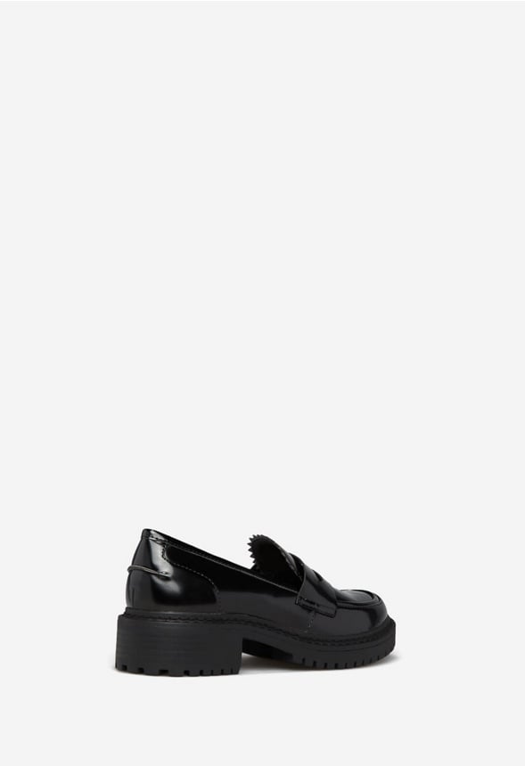 CORENA LOAFER FLAT Black