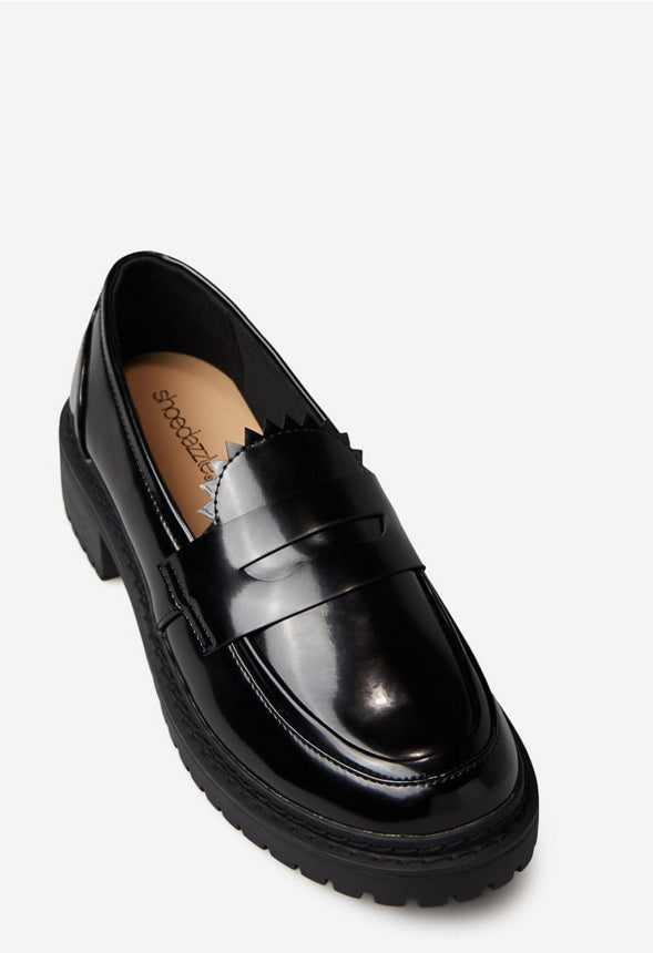 CORENA LOAFER FLAT Black
