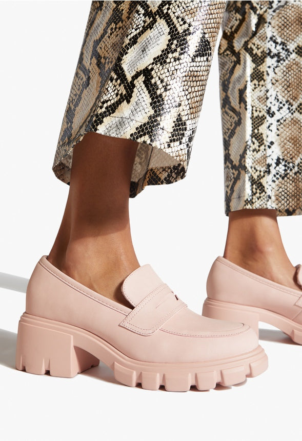 MUNCEL LUG SOLE LOAFER Chalk Pink