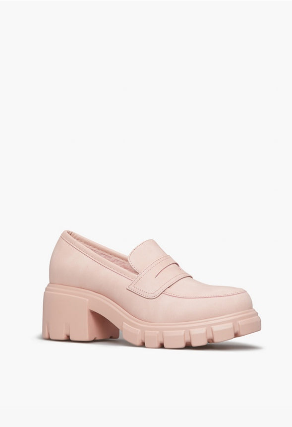 MUNCEL LUG SOLE LOAFER Chalk Pink