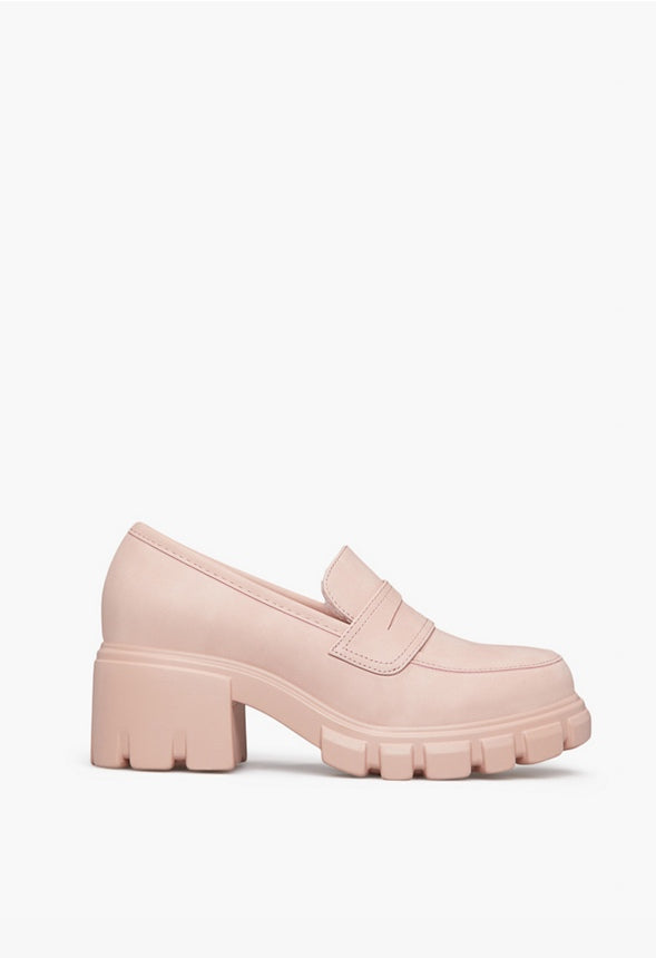 MUNCEL LUG SOLE LOAFER Chalk Pink