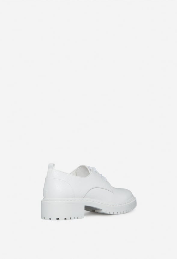 ADALINA LUG SOLE OXFORD Bright White