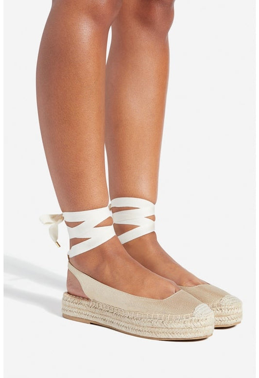 JULIANNE FLAT SANDAL Gold