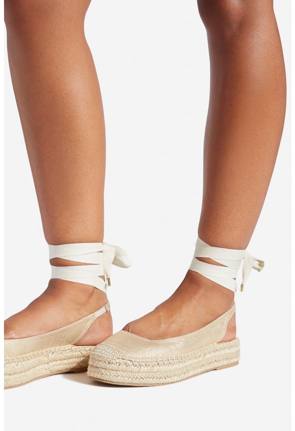 JULIANNE FLAT SANDAL Gold