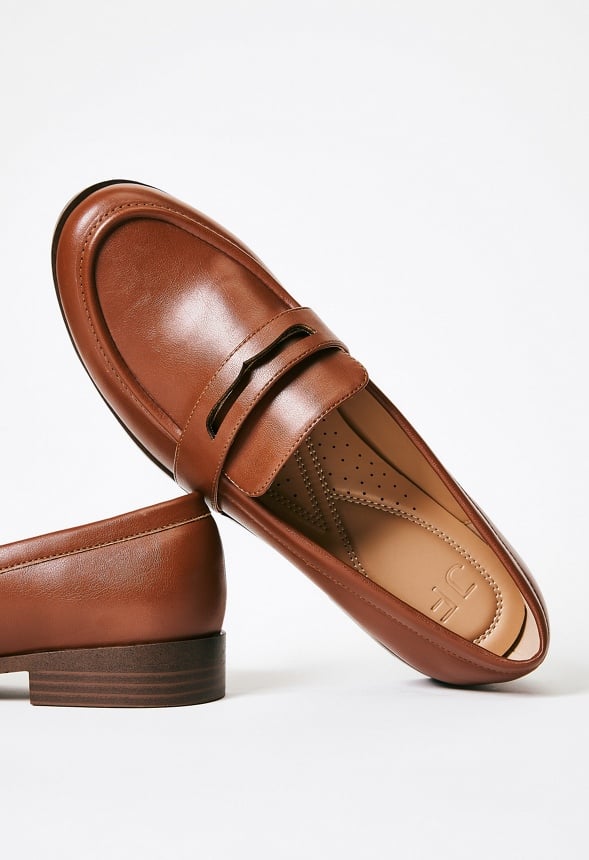 Hans Slip-On Loafer Leather Brown