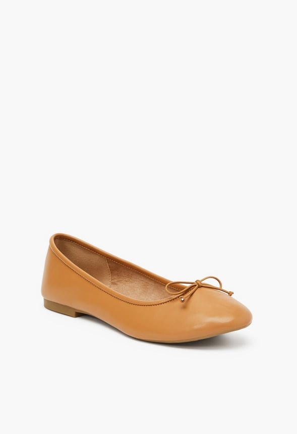 Gemma Ballet Flat Lt Camel