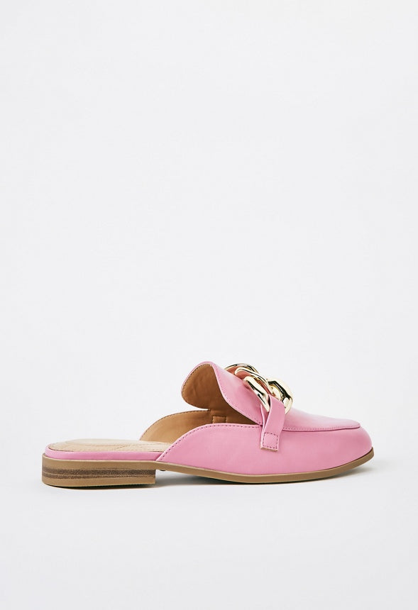 Marissa Flat Mule Moonlite Mauve