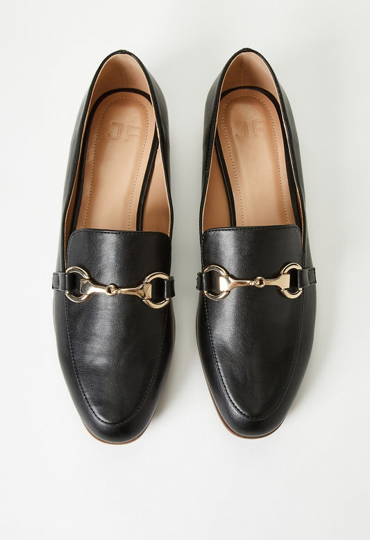 London Flat Loafer Black