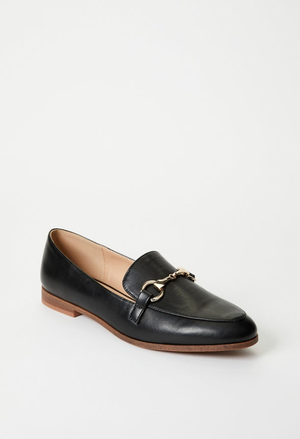 London Flat Loafer Black