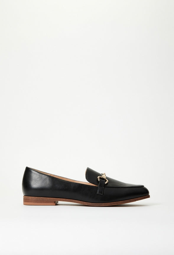 London Flat Loafer Black
