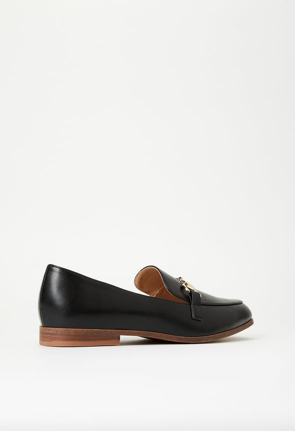 London Flat Loafer Black