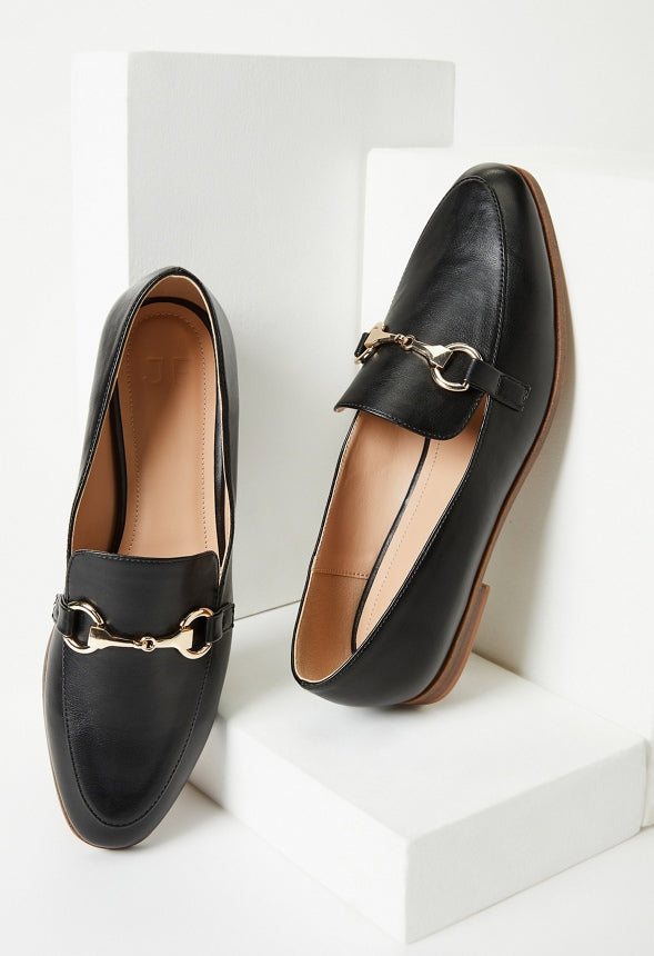 London Flat Loafer Black