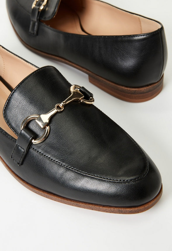London Flat Loafer Black