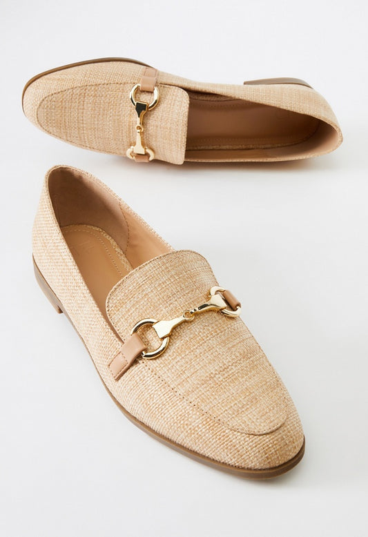 London Flat Loafer Dark Natural