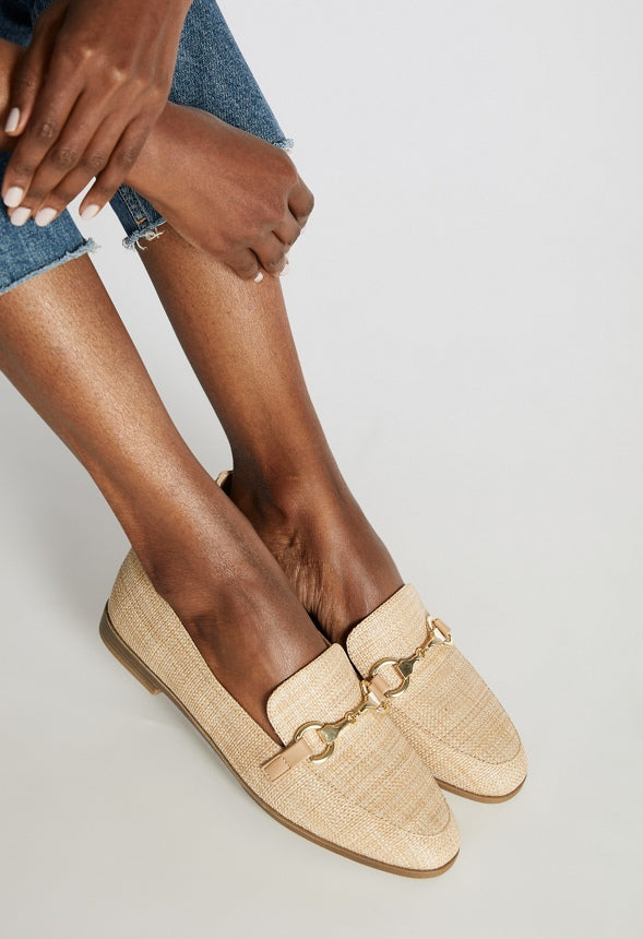 London Flat Loafer Dark Natural