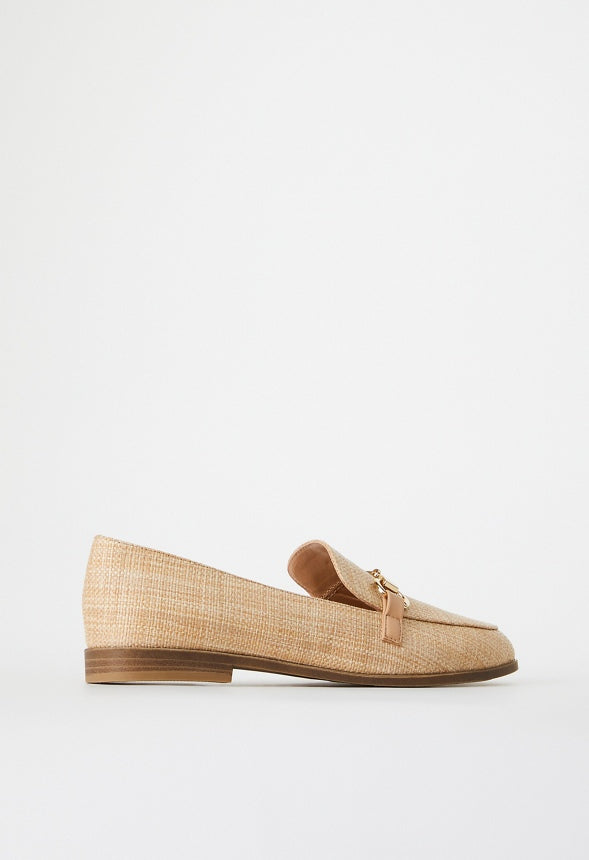 London Flat Loafer Dark Natural