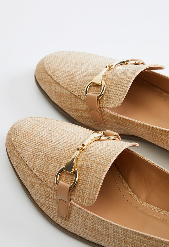 London Flat Loafer Dark Natural