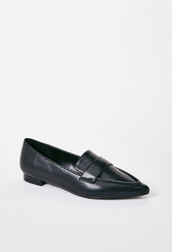 Carmen Flat Loafer Black