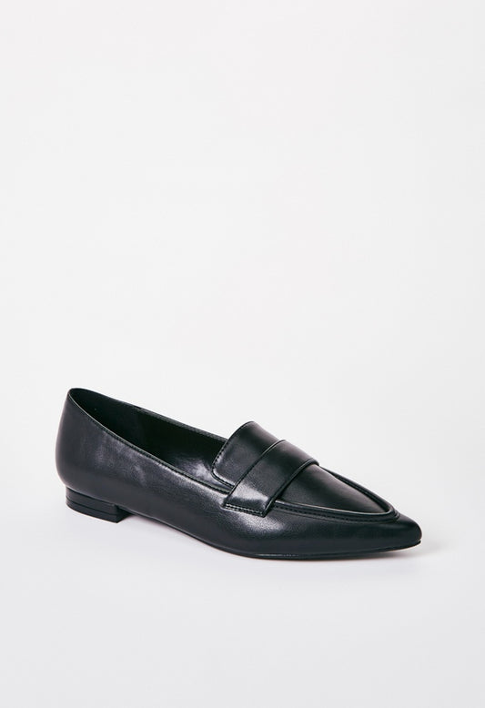 Carmen Flat Loafer Black