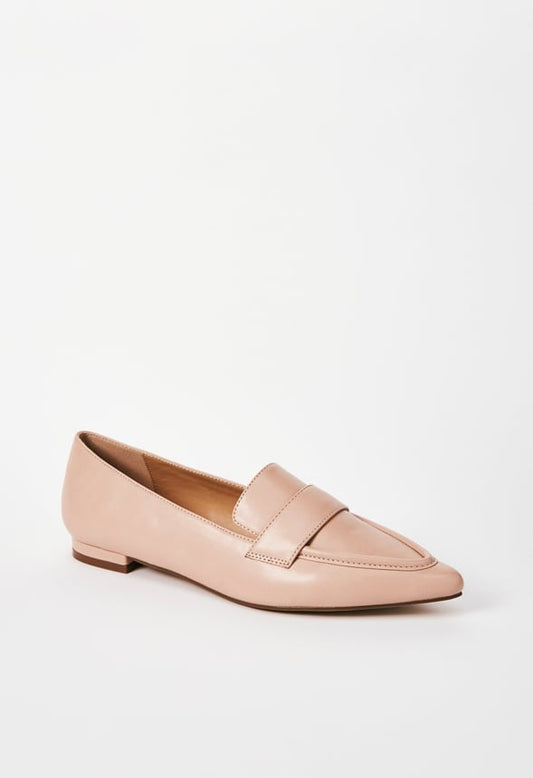 Carmen Flat Loafer Blush