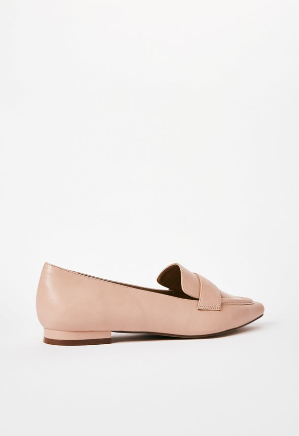 Carmen Flat Loafer Blush