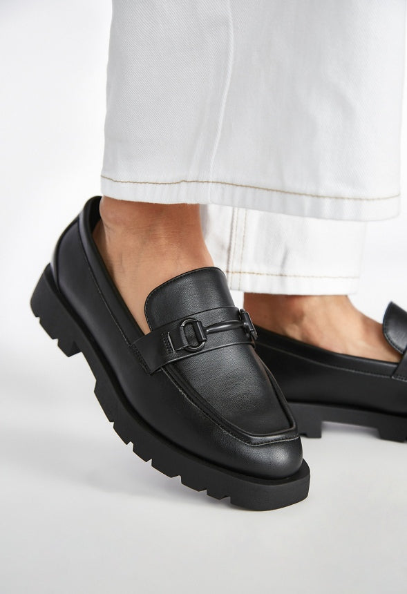 Frankie Flat Loafer Black