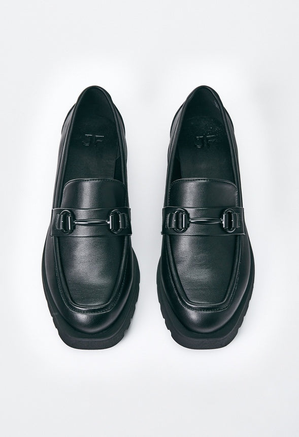 Frankie Flat Loafer Black