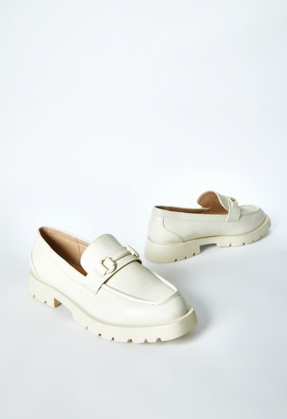 Frankie Flat Loafer Birch