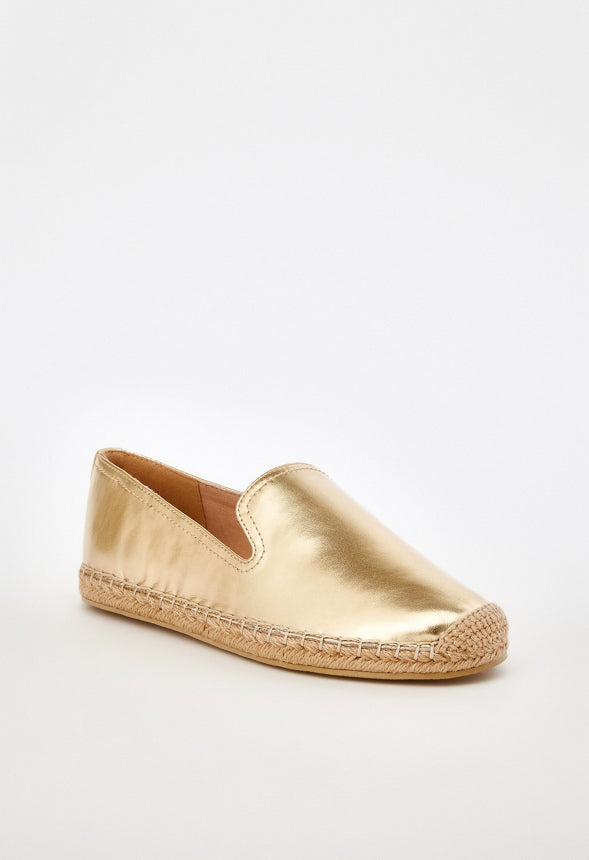 Gabrielle Slip-On Flat Gold