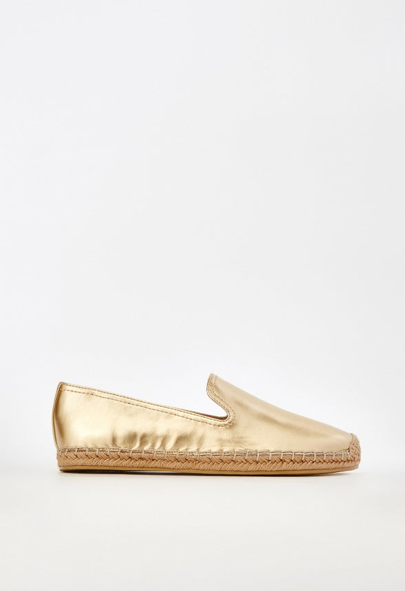 Gabrielle Slip-On Flat Gold