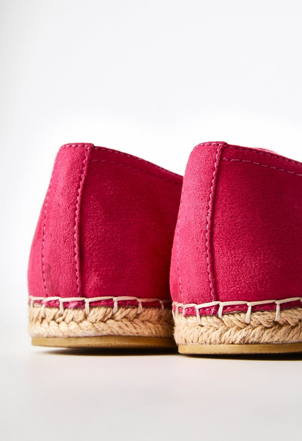 Gabrielle Slip-On Flat Fuchsia