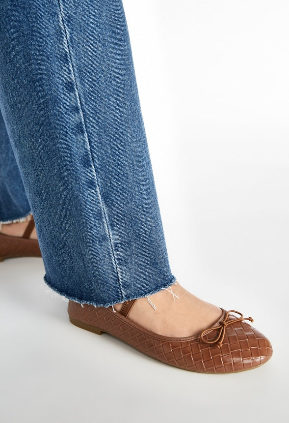 Gemma Mary-Jane Ballet Flat Camel