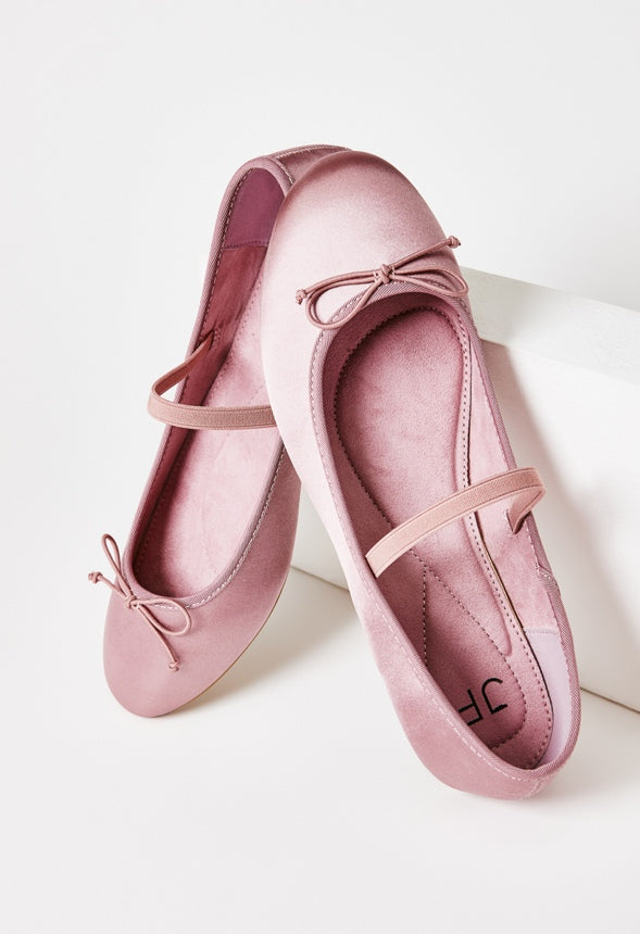 Gemma Mary Jane Ballet Flat Lilas Pink