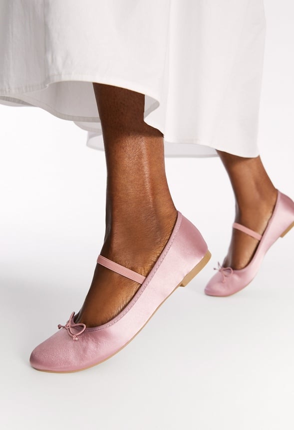 Gemma Mary Jane Ballet Flat Lilas Pink