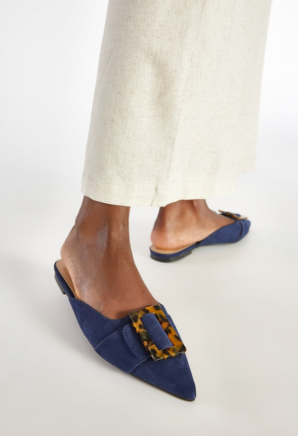 Noemi Flat Sandal Nice Blue