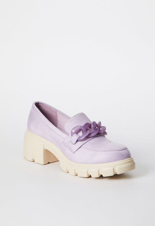 Elia Lug Sole Loafer Orchid Petal